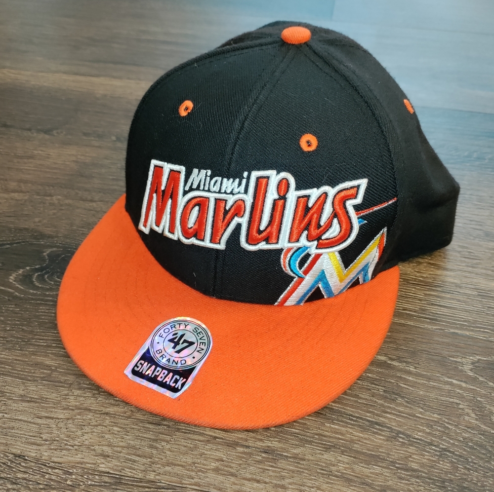 Miami Marlins Snapback Hat